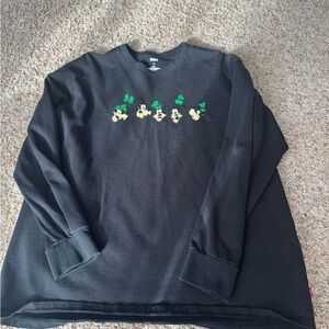 Levi's Black Goofy Tshirt Details